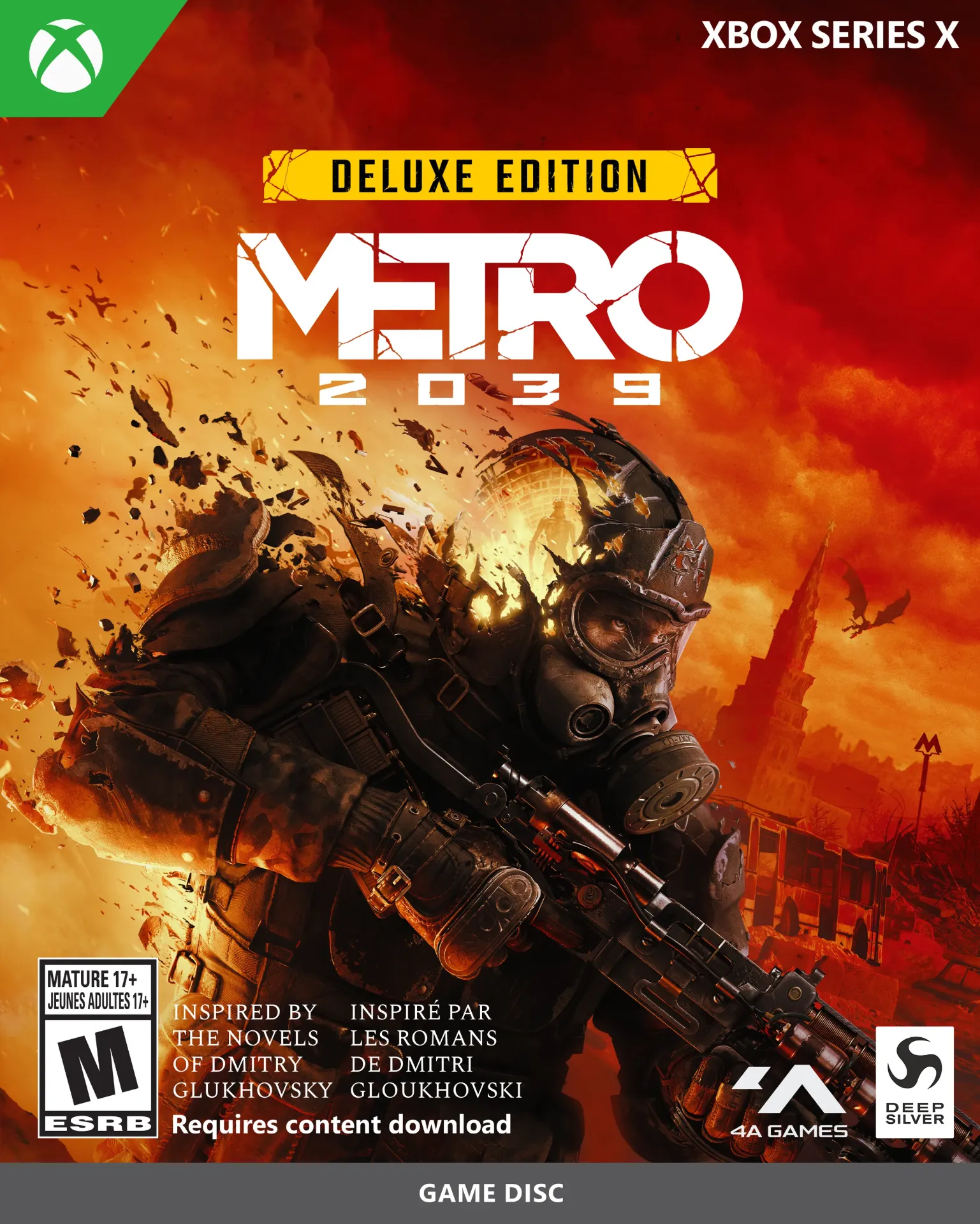 METRO 2039 Deluxe Edition - XBOX Series X | EB Games